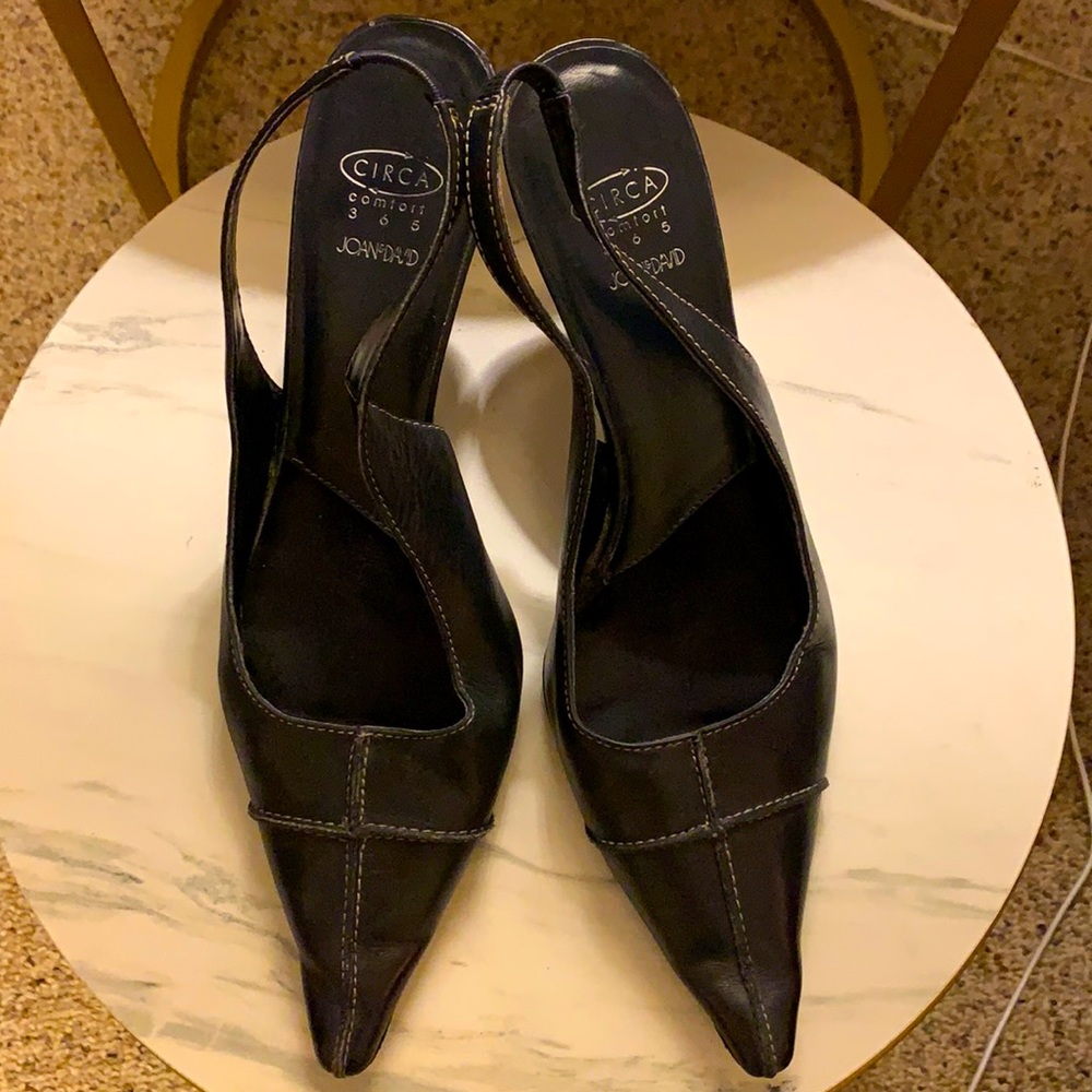 Circa comfort 365 Joan& David sz.10 Black Leather.